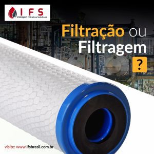 Filtração ou Filtragem?