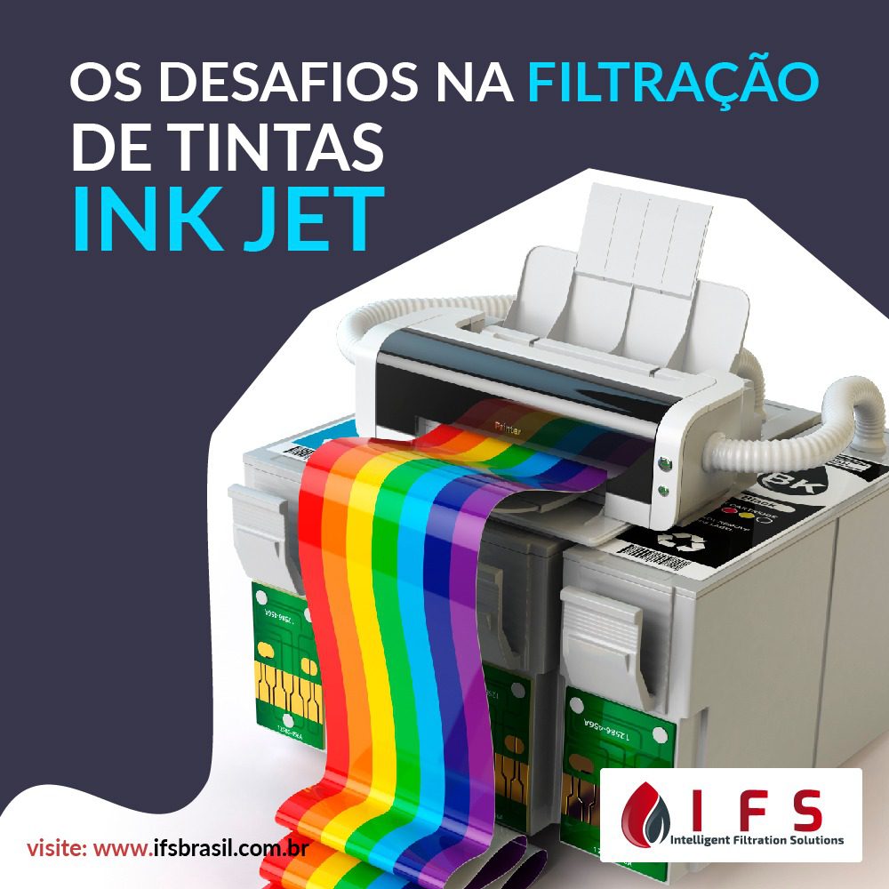 Os desafios da Filtração das Tintas INK JET