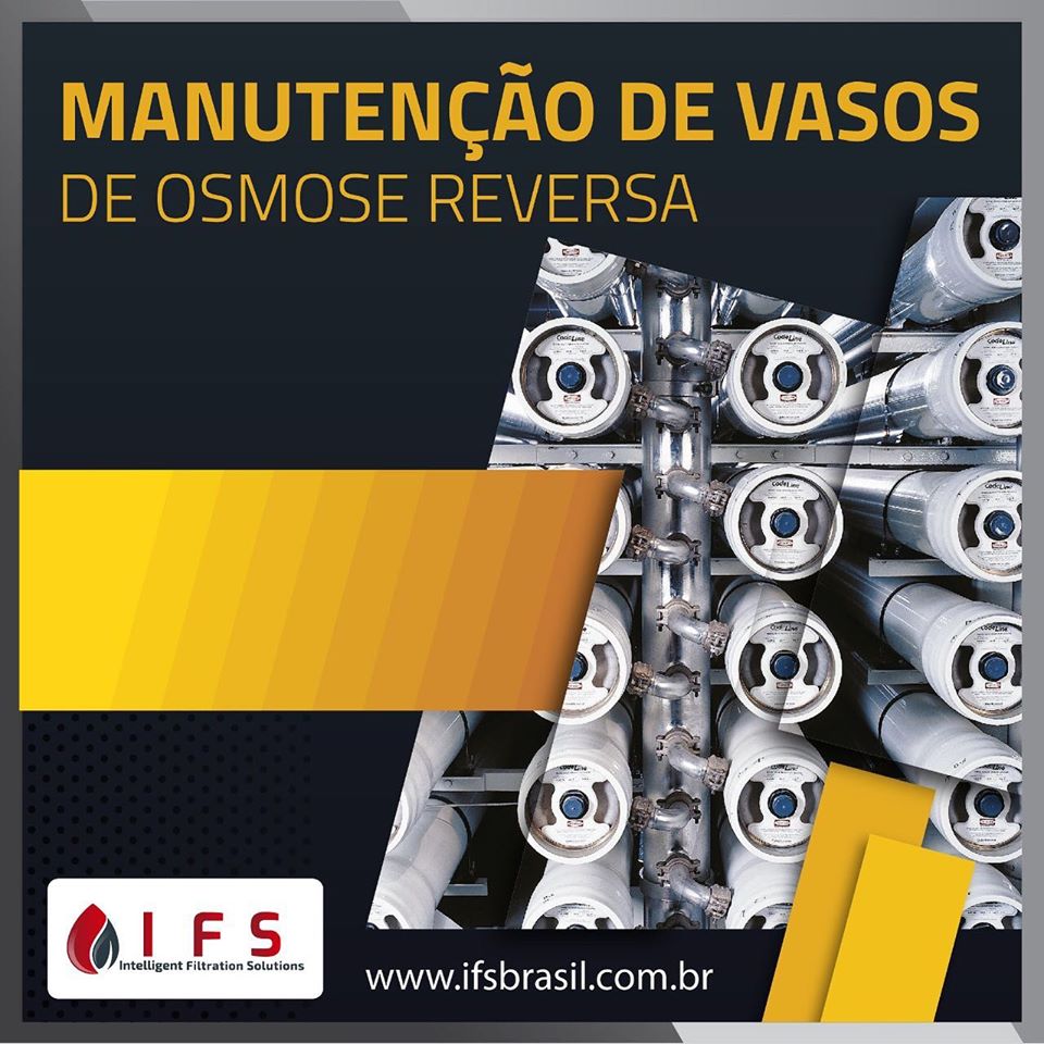 Manutenção de Vasos de Osmose Reversa